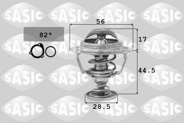 Sasic 3306063 - Термостат охлаждающей жидкости / корпус autodif.ru
