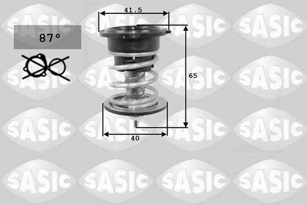 Sasic 3306109 - Термостат охлаждающей жидкости / корпус autodif.ru