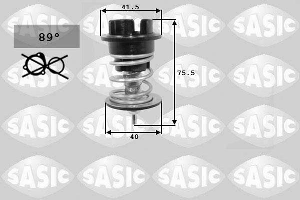 Sasic 3306107 - Термостат охлаждающей жидкости / корпус autodif.ru