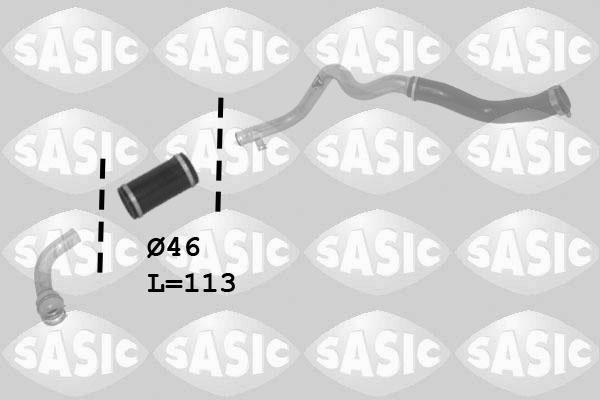 Sasic 3334062 - Трубка, нагнетание воздуха autodif.ru
