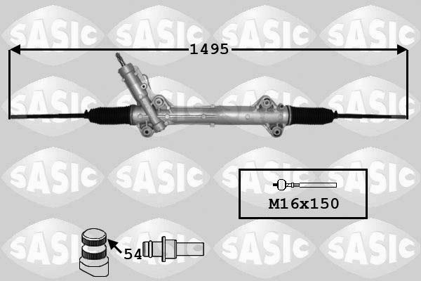 Sasic 7176070 - Рулевой механизм, рейка autodif.ru