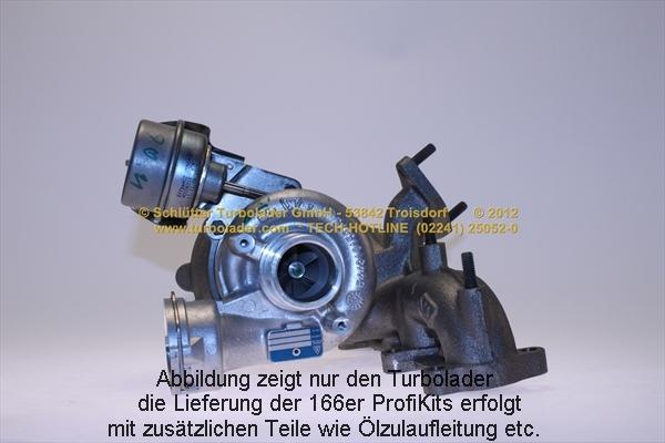 Schlütter Turbolader PRO-00301 - Турбина, компрессор autodif.ru