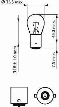 SCT-MANNOL 202075 - Лампа накаливания, дополнительный фонарь сигнала торможения autodif.ru