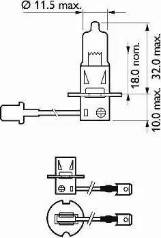SCT-MANNOL 202723 - Лампа накаливания галогенная SCT 202 723 ( H3 Basic 12V 55W) 1шт autodif.ru