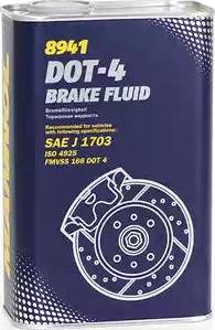SCT-MANNOL Brake Fluid DOT-4 - Тормозная жидкость autodif.ru