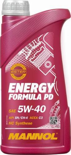SCT-MANNOL Energy Formula PD 5W40 - Моторное масло autodif.ru