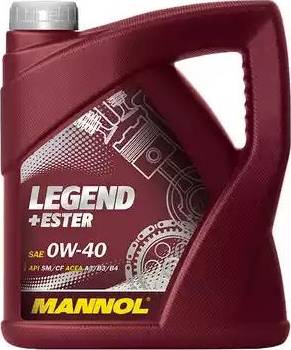 SCT-MANNOL Legend+Ester 0W-40 - Моторное масло autodif.ru