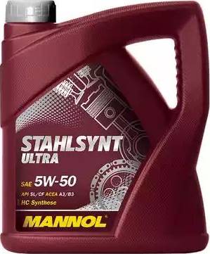 SCT-MANNOL Stahlsynt Ultra 5W-50 - Моторное масло autodif.ru