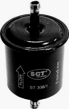 SCT-MANNOL ST 308/1 - Топливный фильтр autodif.ru
