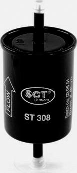 SCT-MANNOL ST 308 - Топливный фильтр autodif.ru