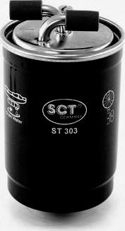 SCT-MANNOL ST 303 - Топливный фильтр autodif.ru