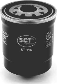 SCT-MANNOL ST 316 - Топливный фильтр autodif.ru