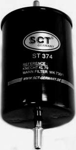 SCT-MANNOL ST 374 - Топливный фильтр autodif.ru