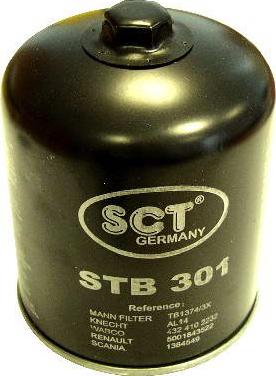 SCT-MANNOL STB 301 - Патрон осушителя воздуха, пневматическая система autodif.ru