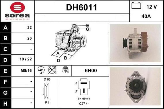 Sera DH6011 - Генератор autodif.ru