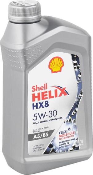 Shell 550046778 - МАСЛО МОТОРНОЕ синтетическое 1литр ~ SAE 5W30 HX-8 A5B5 autodif.ru