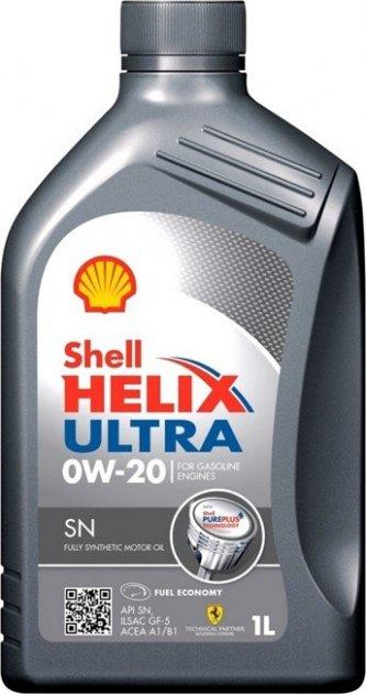 Shell 550040603 - Масло моторное 0W20 1л, HELIX ULTRA SP/C5 SHELL 550040603 autodif.ru
