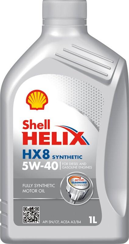 Shell 5W40 HELIX HX8 SYNTHETIC 1L - Моторное масло autodif.ru