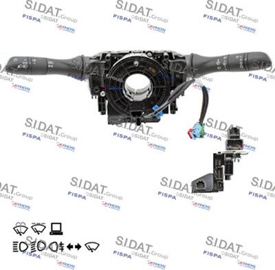 Sidat 430875 - Выключатель на рулевой колонке autodif.ru