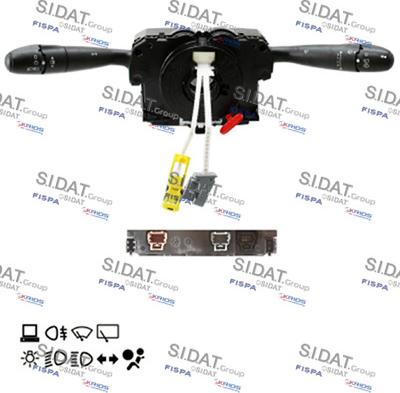 Sidat 431335 - Выключатель на рулевой колонке autodif.ru