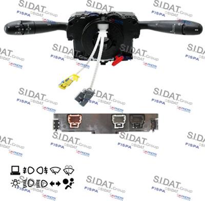 Sidat 431337 - Выключатель на рулевой колонке autodif.ru