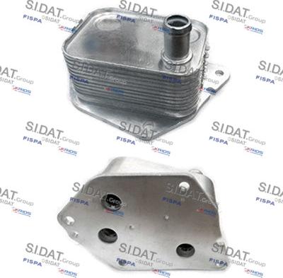 Sidat 590057 - Масляный радиатор, двигательное масло autodif.ru