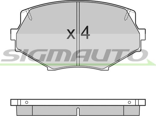 Aisin SN285P - Тормозные колодки, дисковые, комплект autodif.ru