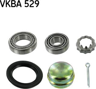 SKF VKBA 529 - Комплект подшипника ступицы колеса autodif.ru
