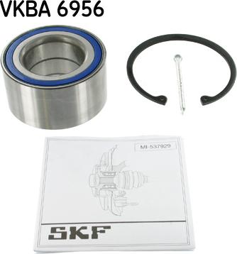 SKF VKBA 6956 - Комплект подшипника ступицы колеса autodif.ru
