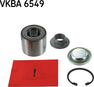 SKF VKBA 6549 - Комплект подшипника ступицы колеса autodif.ru