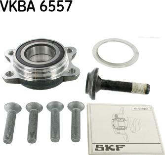 SKF VKBA 6557 - Комплект подшипника ступицы колеса autodif.ru