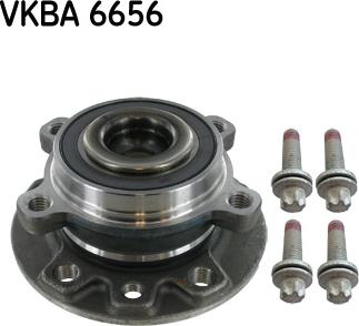 SKF VKBA 6656 - Комплект подшипника ступицы колеса autodif.ru