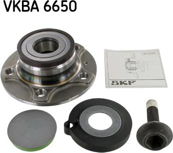 SKF VKBA 6650 - Комплект подшипника ступицы колеса autodif.ru