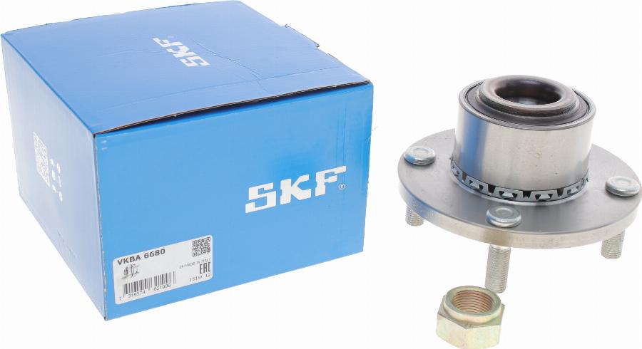 SKF VKBA 6680 - Комплект подшипника ступицы колеса autodif.ru