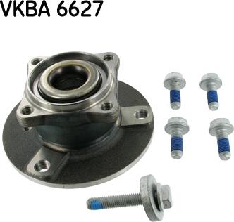 SKF VKBA 6627 - Ступица колеса с интегрированным подшипником autodif.ru