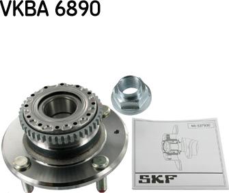 SKF VKBA 6890 - Ступица колеса, поворотный кулак autodif.ru