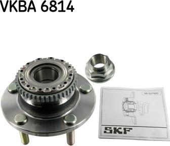 SKF VKBA 6814 - Ступица колеса, поворотный кулак autodif.ru