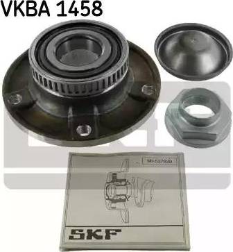 SKF VKBA 1458 - Ступица колеса, поворотный кулак autodif.ru