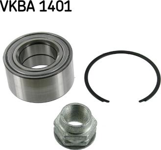 SKF VKBA 1401 - Комплект подшипника ступицы колеса autodif.ru
