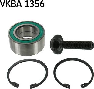 SKF VKBA 1356 - Комплект подшипника ступицы колеса autodif.ru