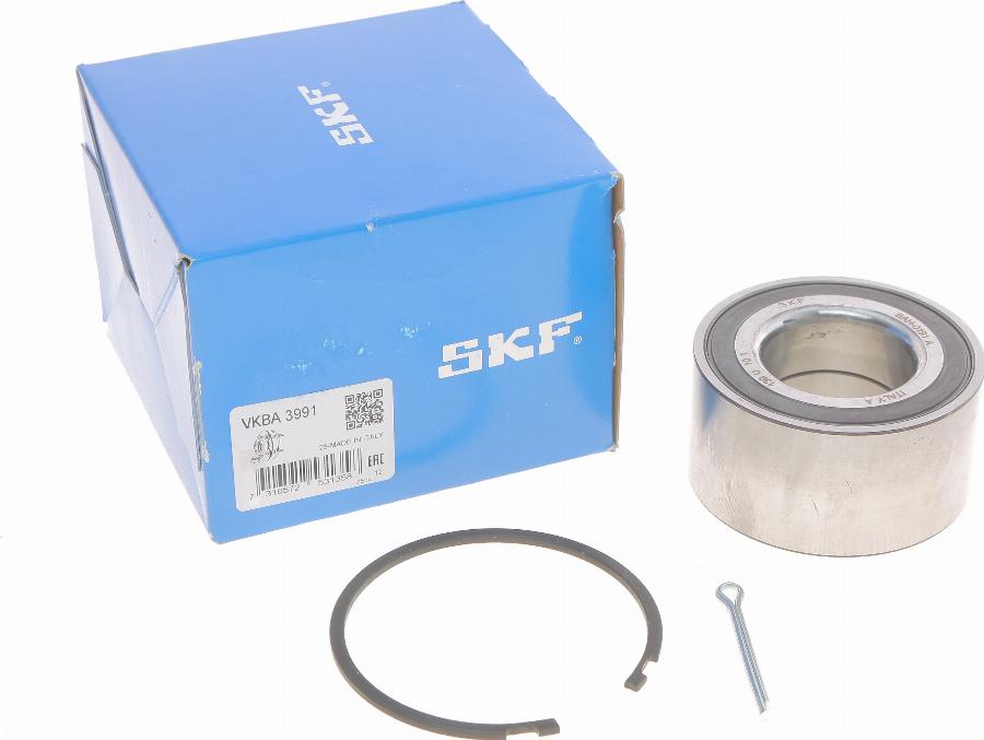 SKF VKBA 3991 - Комплект подшипника ступицы колеса autodif.ru