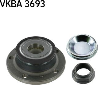 SKF VKBA 3693 - Ступица колеса, поворотный кулак autodif.ru