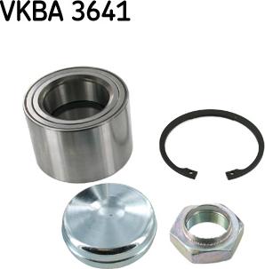 SKF VKBA 3641 - Комплект подшипника ступицы колеса autodif.ru