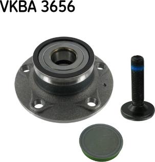 SKF VKBA 3656 - Комплект подшипника ступицы колеса autodif.ru