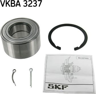 SKF VKBA 3237 - Комплект подшипника ступицы колеса autodif.ru