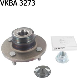 SKF VKBA 3273 - Комплект подшипника ступицы колеса autodif.ru