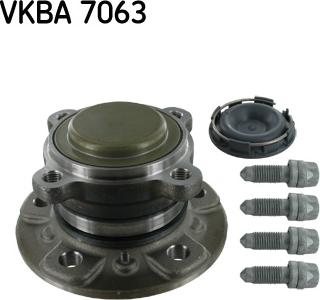 SKF VKBA 7063 - Комплект подшипника ступицы колеса autodif.ru