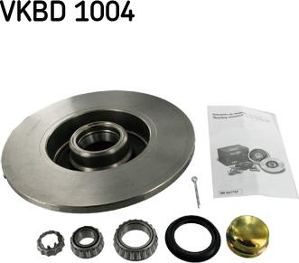 SKF VKBD 1004 - Тормозной диск autodif.ru