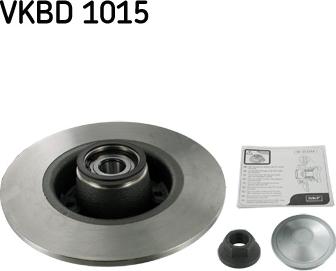SKF VKBD 1015 - Тормозной диск autodif.ru