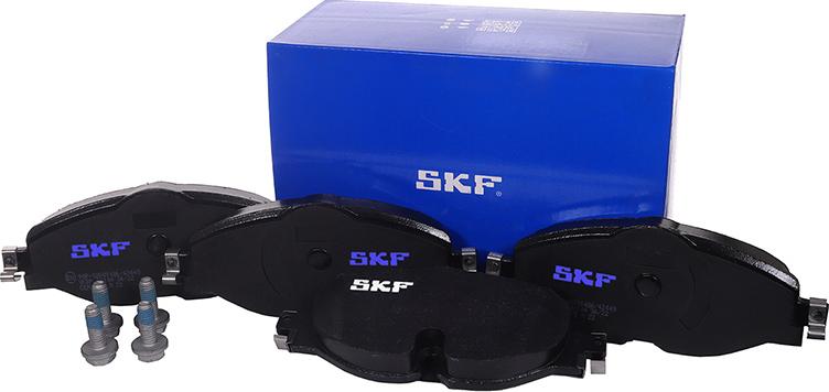 SKF VKBP 80104 - Тормозные колодки, дисковые, комплект autodif.ru